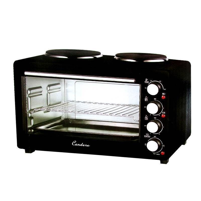 Condere Electric Oven with 2 Hot Plates - 32L